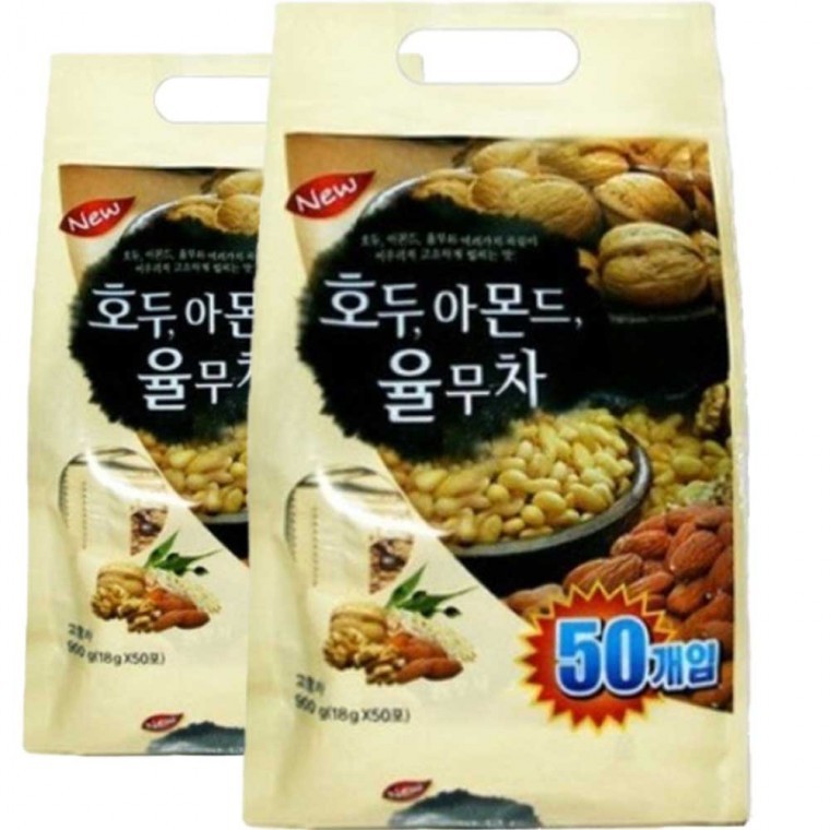 오로시 꼬소소한 호두아몬드 율무차 100T (50T입x2박스)